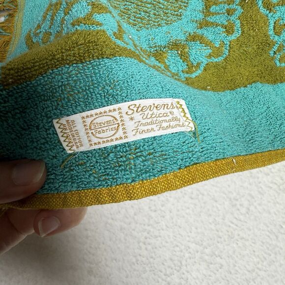 Vintage Stevens Utica & Milliken Callaway Cotton Hand Towel Set Lot of 5 Retro - Picture 6 of 13